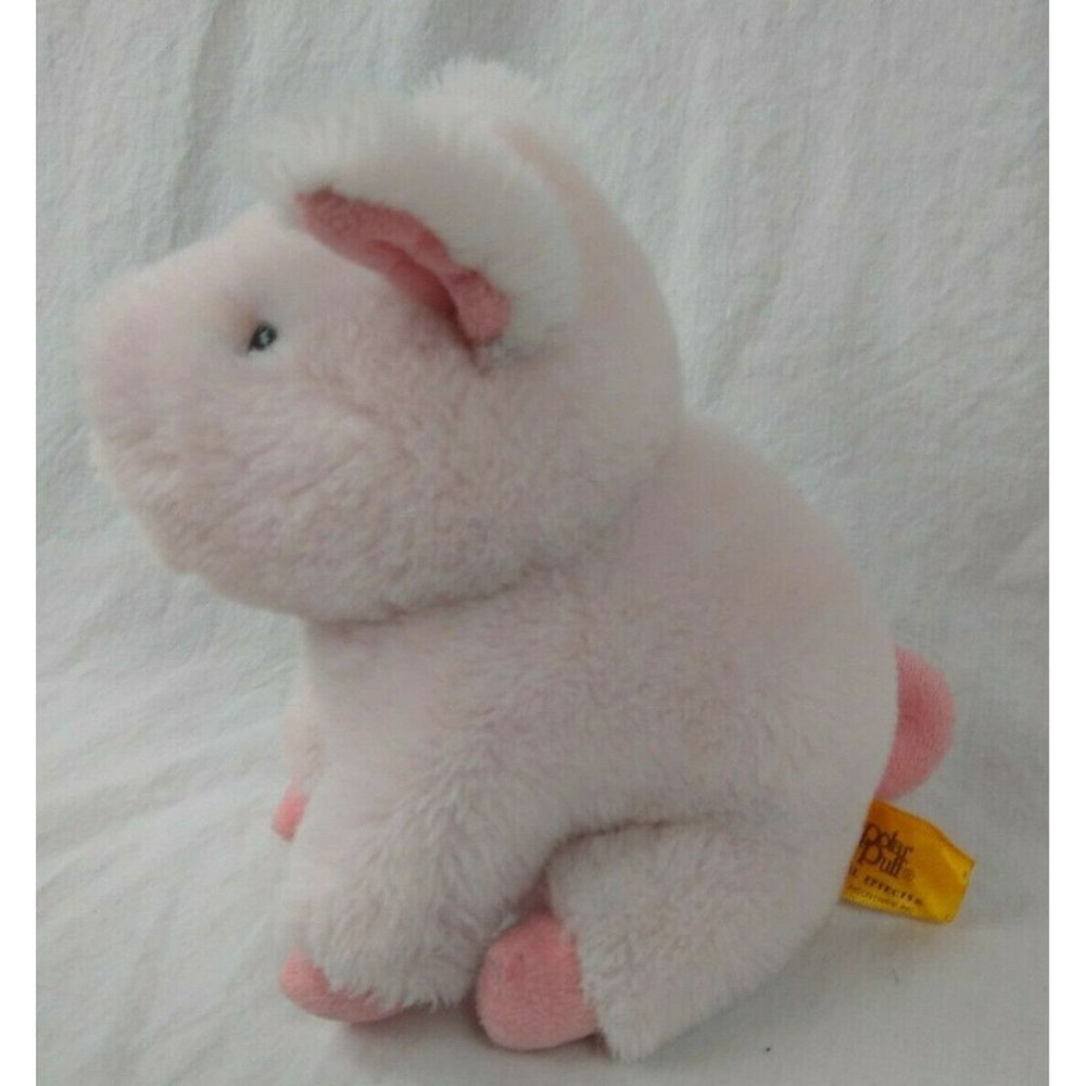 24K Polar Puff Portia Pig Pink Plush 8" Soft Toy S